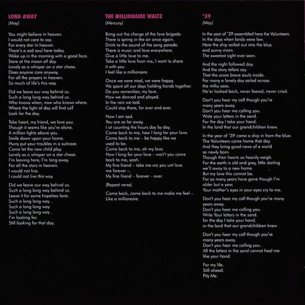 Queen  Deep Cuts; Volume 1 : Booklet 8